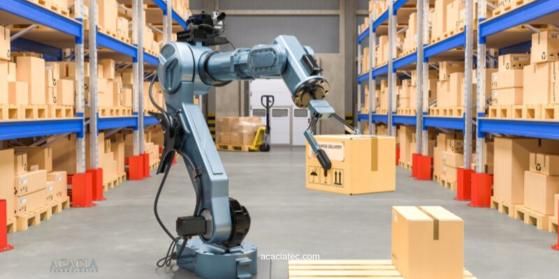 Resultado de imagen para robot en la ALMACENES AUTOMÁTICOS